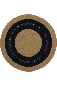 Luke85 Beige Black Modern Patterned Area Rug