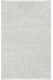 Safir85 Cream Geometric Bedroom Rug