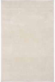 Safir85 Beige Modern Geometric Living Room Rug