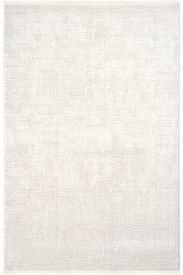 Safir85 Modern Patterned White Living Room Rug