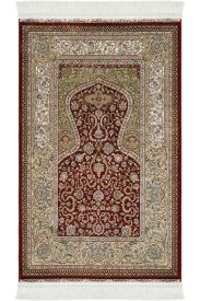 Prayer85 Multicolour Oriental Bordered Area Rug