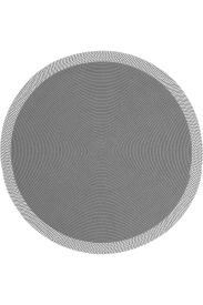 Luke85 Charcoal White Modern Plain Living Room Rug