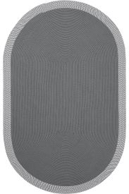 Luke85 Grey Modern Plain Area Rug