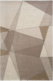 Design85 Beige Cream Patterned Indoor Rug