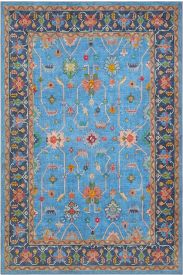 Beylerbeyi85 Multicolour Modern Oriental Bedroom Rug