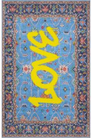 Daisy85 Multicolour Modern Patterned Living Room Rug