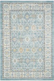 Zaraf85 Blue Beige Modern Oriental Indoor Rug