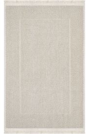 Mirage85 Beige Patterned Bordered Area Rug