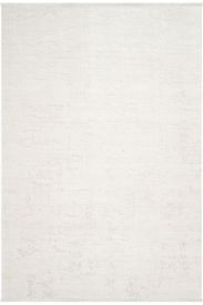 Lena85 Cream Modern Plain Bedroom Rug