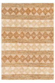 Naturael Beige Brown Jute & Sisal Bohemian Outdoor Area Rug