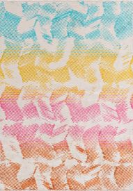 Bedazzle Multicolour Abstract Living Room Rug