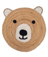 Naturael Brown Jute & Sisal Kids Outdoor Area Rug