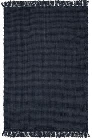 Naturael Blue Jute & Sisal Plain Outdoor Area Rug