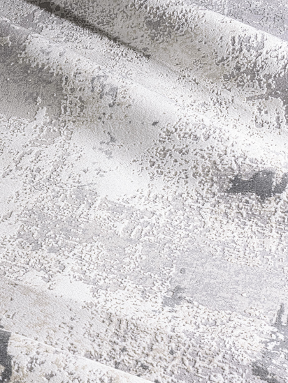 Versae Cream Grey Abstract Distressed Indoor Rug