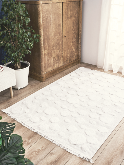 Creamy Geometric Modern Abode Area Rug