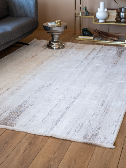 Maestro Cream & Beige Abstract Living Room Rug