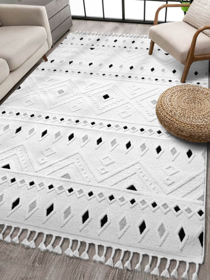 Milta Cream Bohemian Area Rug