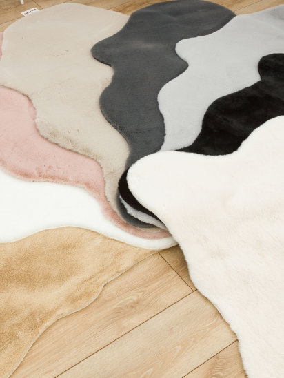 Milena Cream Hides & Skins Contemporary Rug