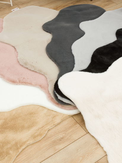 Milena Pink Hide & Skins Modern Rug