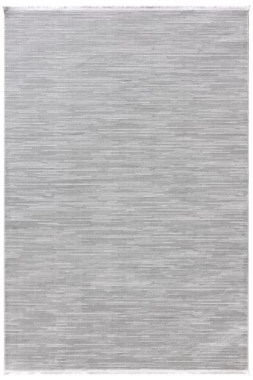 Limia Grey Modern Plain Area Rug
