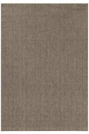 Willow Brown Plain Outdoor Area Rug