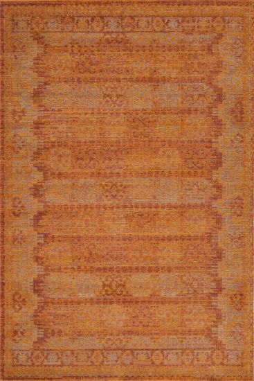 Antik75 Orange Kilim Indoor Rug