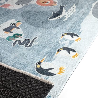 Multicolour Enrich Modern Kids Rug