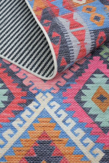 Anatolia85 Multicolour Modern Kilim Bedroom Rug