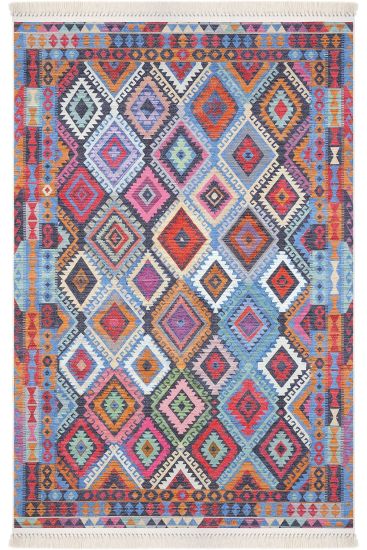 Anatolia85 Multicolour Modern Kilim Bedroom Rug