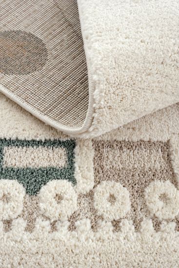 Klein85 Cream Multicolour Kids Indoor Rug