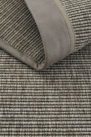 Sisal85 Grey Bordered Jute & Sisal Outdoor Area Rug