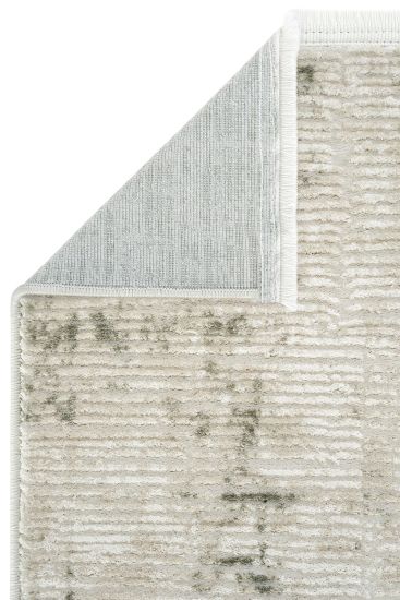 Safir85 Modern Abstract Cream Green Indoor Rug