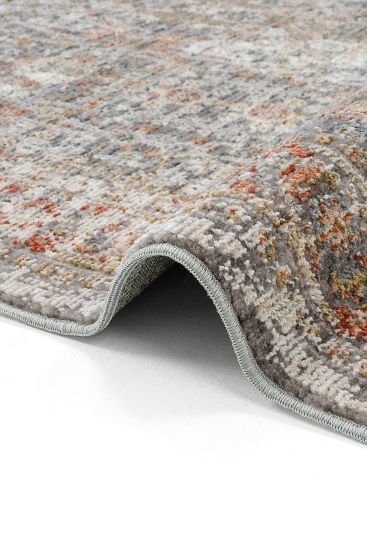 Hanedan85 Brown Beige Modern Persian & Oriental Living Room Rug