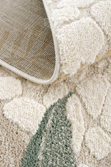 Klein85 Cream Multicolour Kids Bedroom Rug