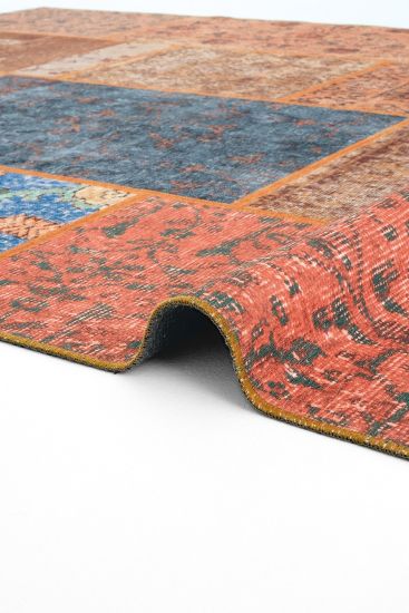 Carnival85 Multicolour Patchwork Bedroom Rug