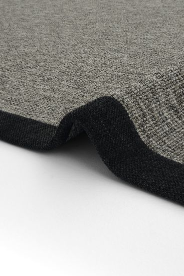 Sisal85 Bordered Jute & Sisal Grey Outdoor Area Rug