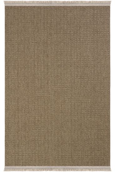 Sunny85 Brown Jute & Sisal Plain Outdoor Area Rug