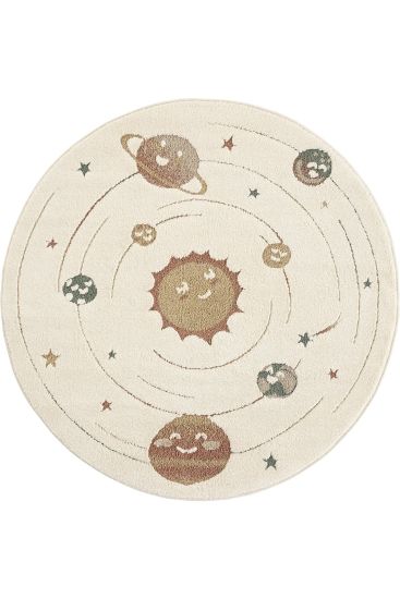 Klein85 Cream Beige Kids Area Rug