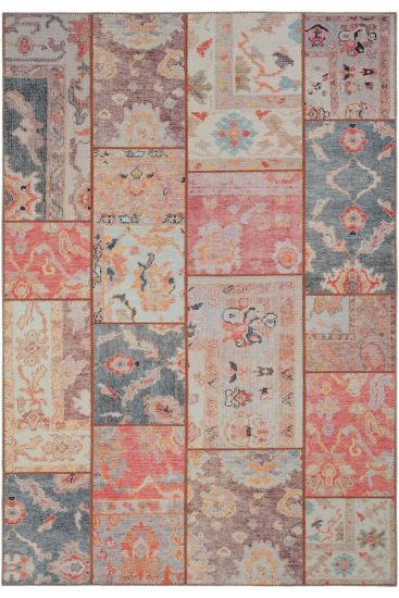 Carnival85 Multicolour Modern Patchwork Area Rug