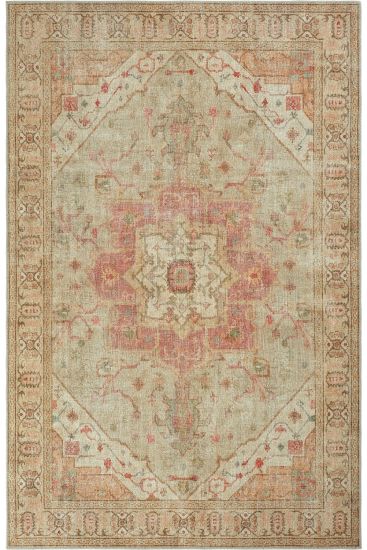 Private85 Beige Brown Modern Persian & Oriental Indoor Rug
