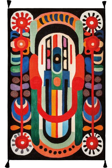 Lumina85 Multicolour Abstract Area Rug