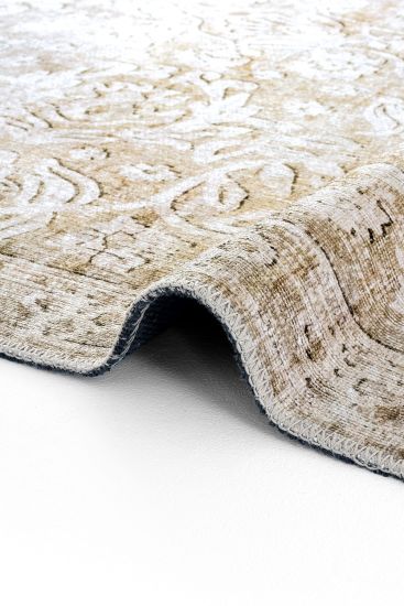 Private85 Beige Cream Modern Persian & Oriental Area Rug