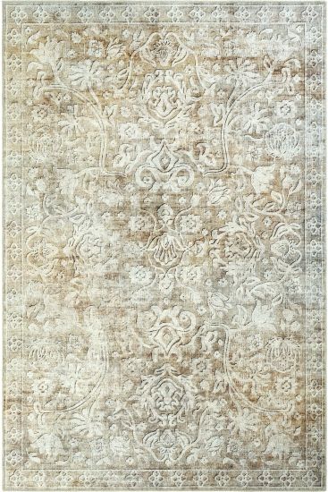 Private85 Beige Cream Modern Persian & Oriental Area Rug