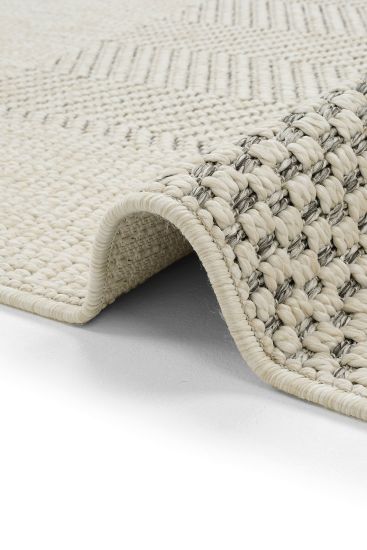 Sunny85 Beige Grey Patchwork Indoor Rug