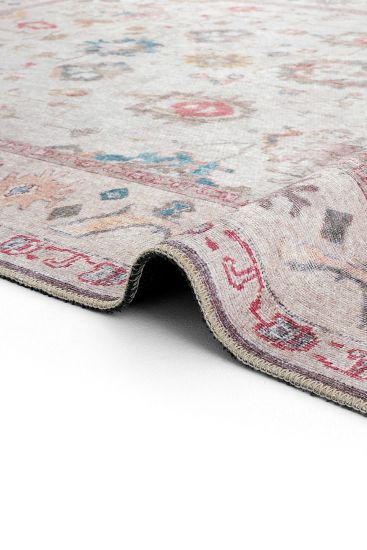 Private85 Beige Pink Persian & Oriental Area Rug
