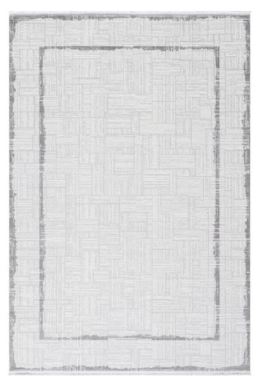 Emanate Grey Distressed Patterned Indoor Rug