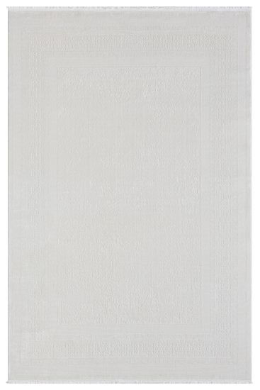 Emanate Cream Plain Living Room Rug