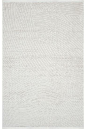 Nevada85 Cream Modern Scandi Living Room Rug