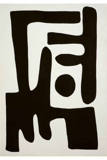 Agnes85 Cream Black Kids Area Rug