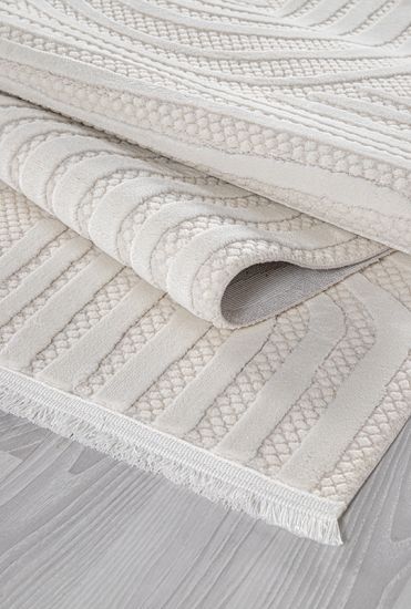 Boyut75 Cream Scandi Indoor Rug